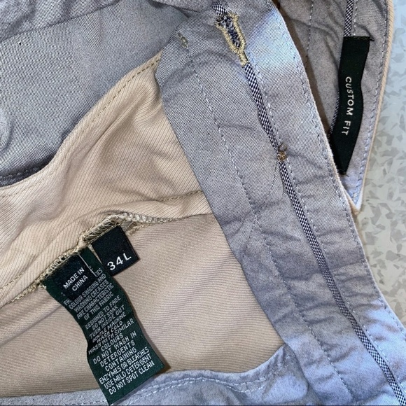 Rodd & Gunn Fenwick Custom Straight Leg Chino Tan Sz 34x30 - Picture 14 of 16